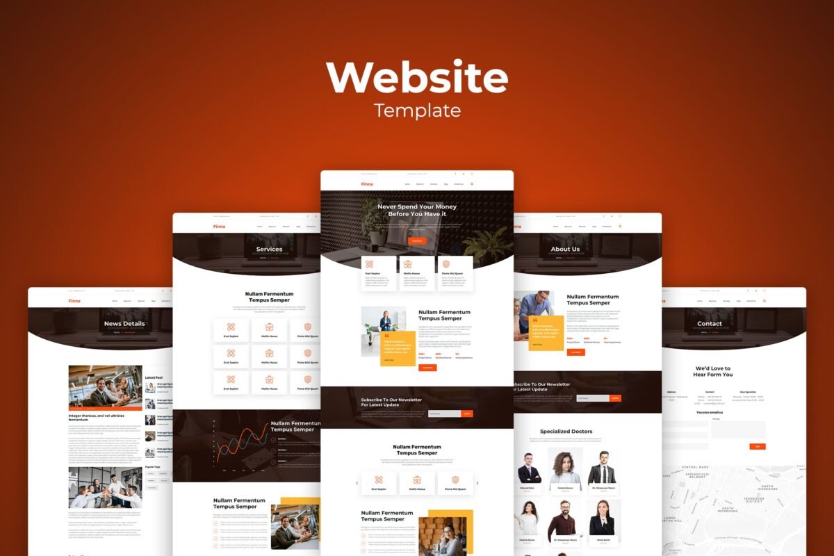 web page design templates