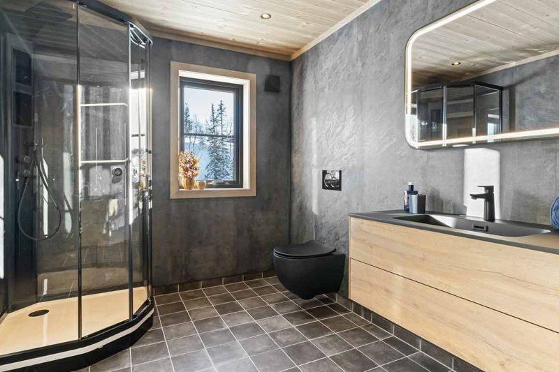 How A Barn Door Style Shower Door Enhances Modern Bathroom Design