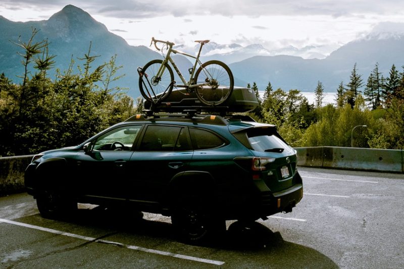 used thule roof rack